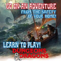 D&D 5th Edition Online Learn to Play - On Demand!